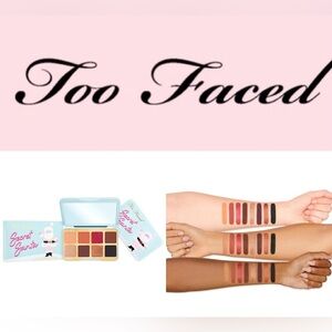 NIB Too Faced secret Santa eyeshadow palette limited edition